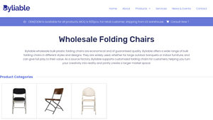 Wholesale Folding Chairs, Bulk for Sale - Byliable - lawn chairs bulk