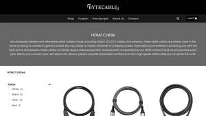 Hdmi Cable Bulk, Wholesale Hdmi Cables Supplier - ByteCable - micro hdmi cable bulk