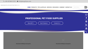China OEM Pet Food Manufacturers, Private Label Pet Treats | BZY PET - pet food manufacturer