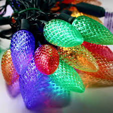 25-light C9 Multicolor LED Christmas ...