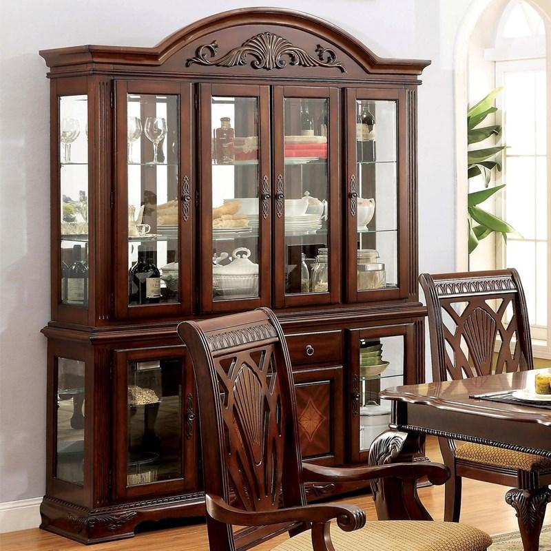 A relevant stock photo of cabinets china in a typical setting.