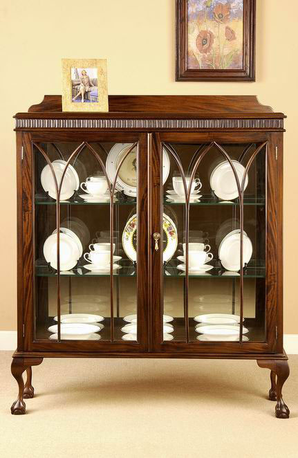 A relevant stock photo of cabinets china in a typical setting.