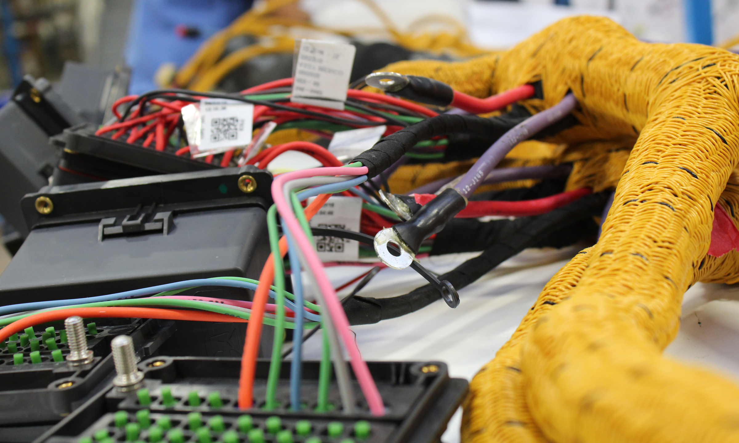 A relevant stock photo of cable assembly manufacturers in a typical setting.