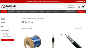 Bulk RG6 - Cable & Connections - rg6 cable bulk