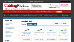 Bulk Cat 5e Cable | Cat5 Cables - Cabling Plus - cat 5 cable bulk