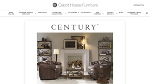 Century Furniture - Cabot House Furniture and Design - century furniture manufacturer