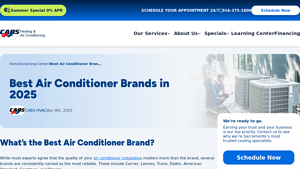 Best Air Conditioner Brands in 2025 - cabshvac.com - air conditioner manufacturer