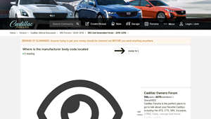 Where is the manufacturer body code located - Cadillac Forums - manufacturer body code