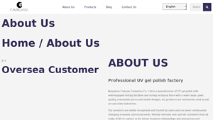 About Us - Caixuan - uv gel manufacturer