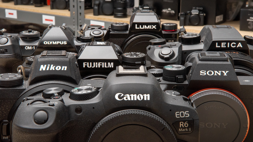 A relevant stock photo of camera manufacturer in a typical setting.