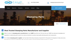 Stamping Parts Manufacturers | Metal Stamping Parts Supplier - stamping parts manufacturer