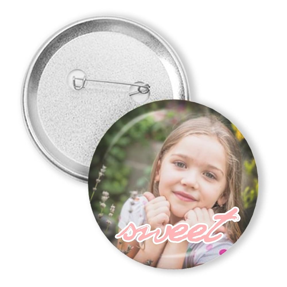 A relevant stock photo of campaign buttons custom in a typical setting.