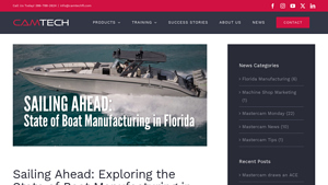 Boat Manufacturing in Florida | Camtech Engineering Services - boat manufacturer in florida