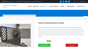 Plasma Cutting Machine Projects - APEX CNC - plasma cutting machine factory