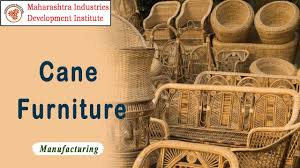 Cane Furniture Manufacturing - YouTube