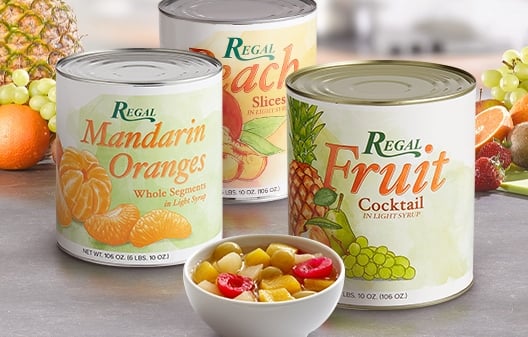 A relevant stock photo of canned foods supplier in a typical setting.