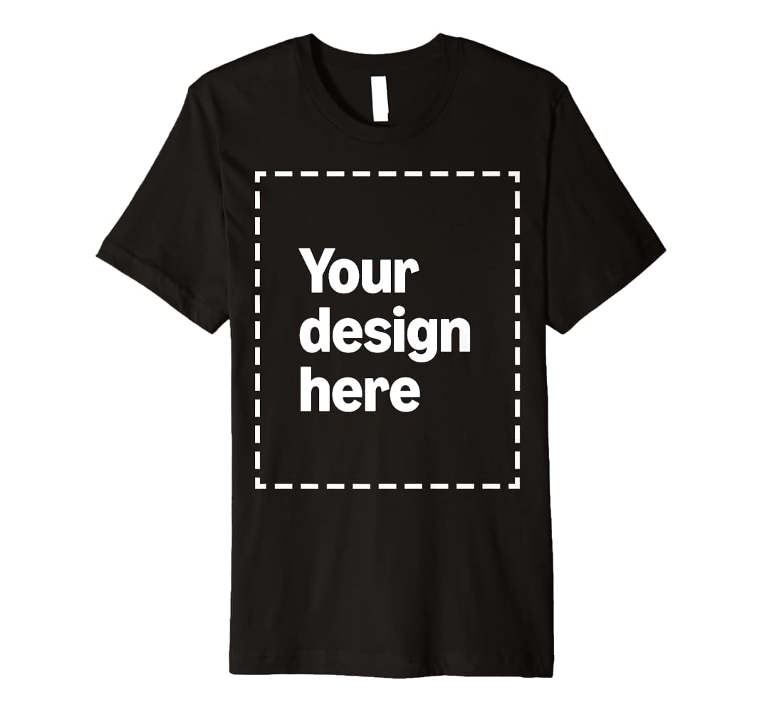 A relevant stock photo of canvas t shirts custom in a typical setting.
