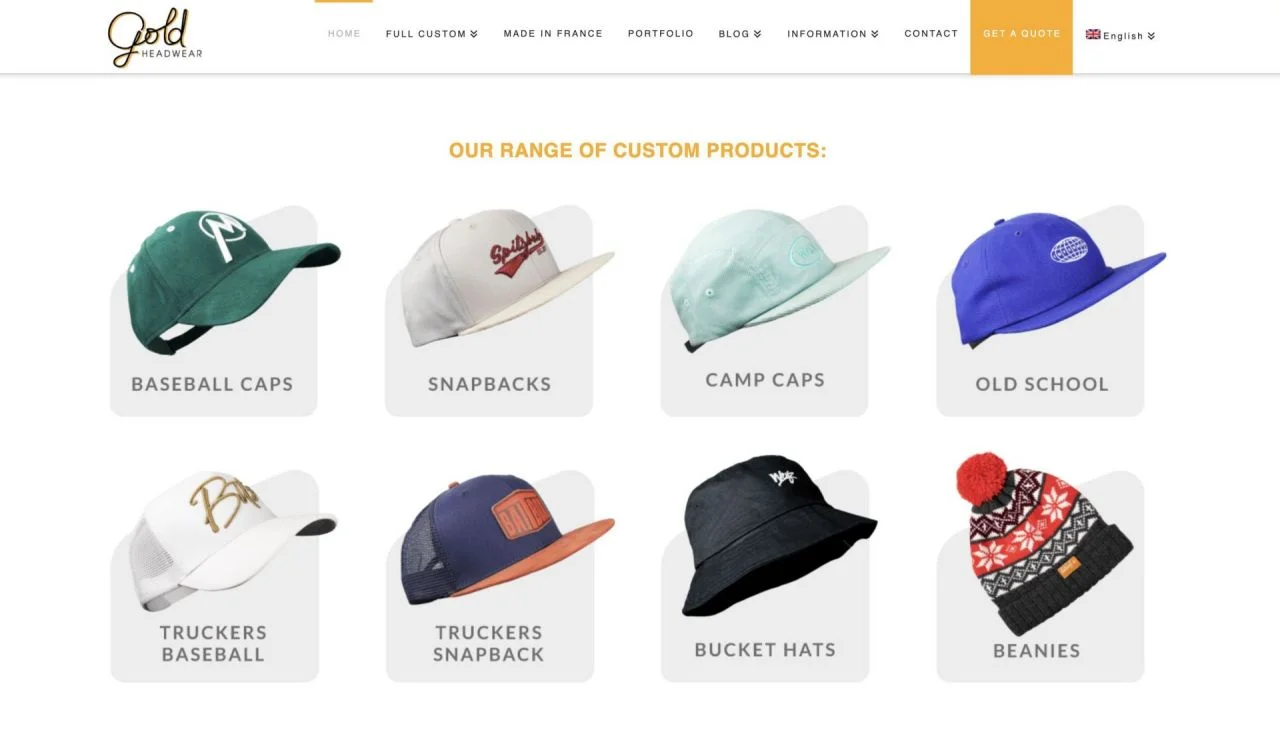 A relevant stock photo of cap manufacturer in a typical setting.