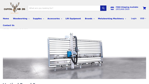 Vertical Panel Saw | Capital Woods Machinery | Woodworking Industry - panel saw factory