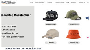 Cap Manufacturer, Cap Factory, Cap Wholesaler - AnFine Cap - cap manufacturer