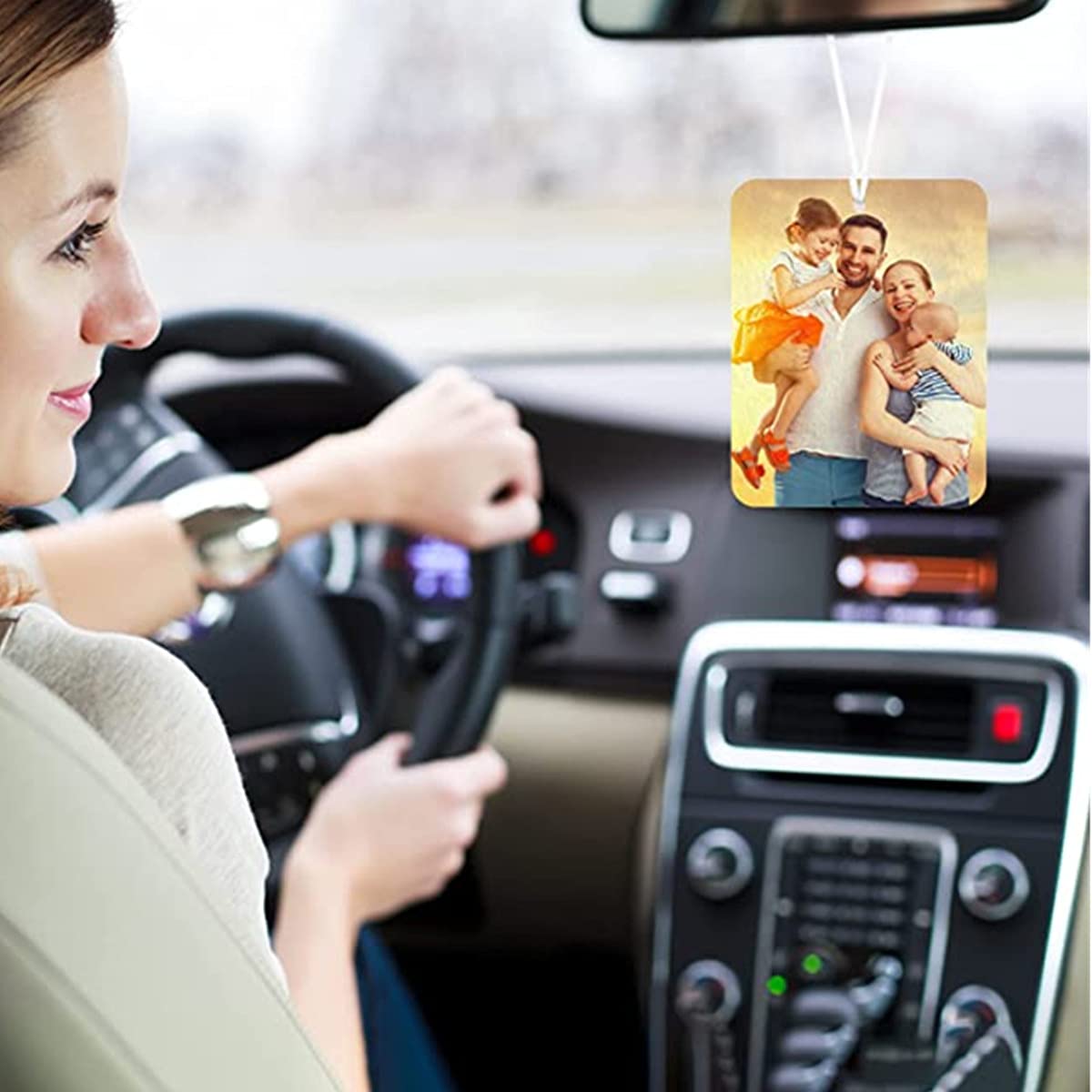 A relevant stock photo of car accessories custom in a typical setting.