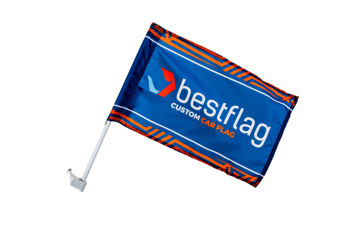 A relevant stock photo of car flags custom in a typical setting.