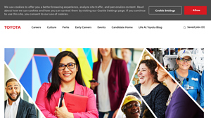 Careers at Toyota | Toyota jobs - vehicle manufacturer jobs