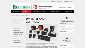 Electromechanical Switches, Electronic Switching and Controls - switch manufacturer