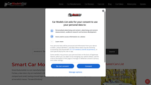 Smart Car Models List | Complete List of All Smart Models - smart car manufacturer