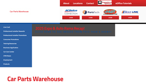 Car Parts Warehouse: Home - automotive warehouse company