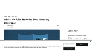 Which Vehicles Have the Best Warranty Coverage? - Cars.com - best vehicle manufacturer warranty