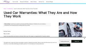 Used Car Warranties: What They Are and How They Work - does best buy pre owned come with manufacturer warranty