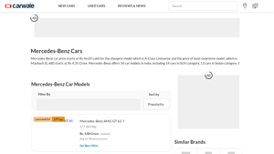 Mercedes-Benz Cars Price in India - Mercedes-Benz Models 2025 - CarWale - mercedes car manufacturer