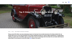Top 5 Oldest Car Brands in the World - Catawiki - ford oldest manufacturer