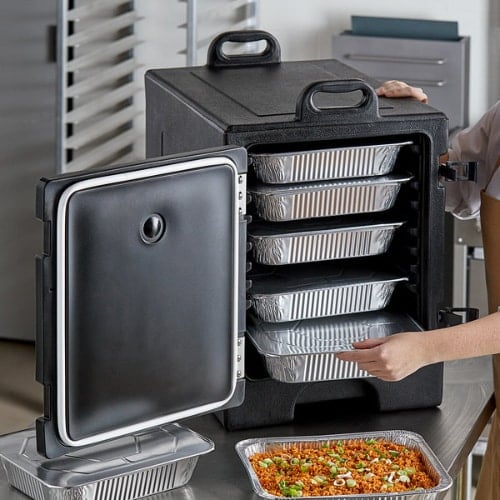A relevant stock photo of catering equipment supplier in a typical setting.