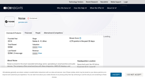 Noise - Products, Competitors, Financials, Employees ... - CB Insights - noise colorfit company