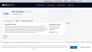 NMC Aerospace - Products, Competitors, Financials, Employees ... - aerospace elastomer manufacturer brea california