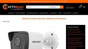 Hikvision Camera Reviews, Ratings and Features - CCTVdirect - hikvision cctv company