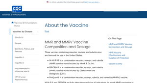 About MMR and MMRV Vaccines: For Providers | CDC - mmr vaccine manufacturer