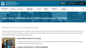 CEENTA 2025 Audiology Externship Program - audiology manufacturer externships