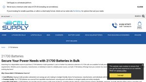 Secure Your Power Needs with 21700 Batteries in Bulk - Cell Supply - 21700 battery bulk