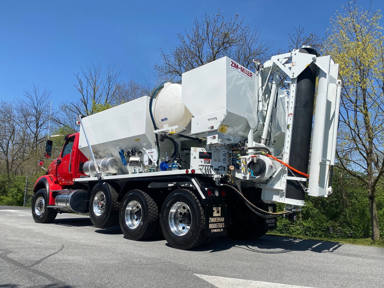 A relevant stock photo of cement mixer manufacturer in a typical setting.