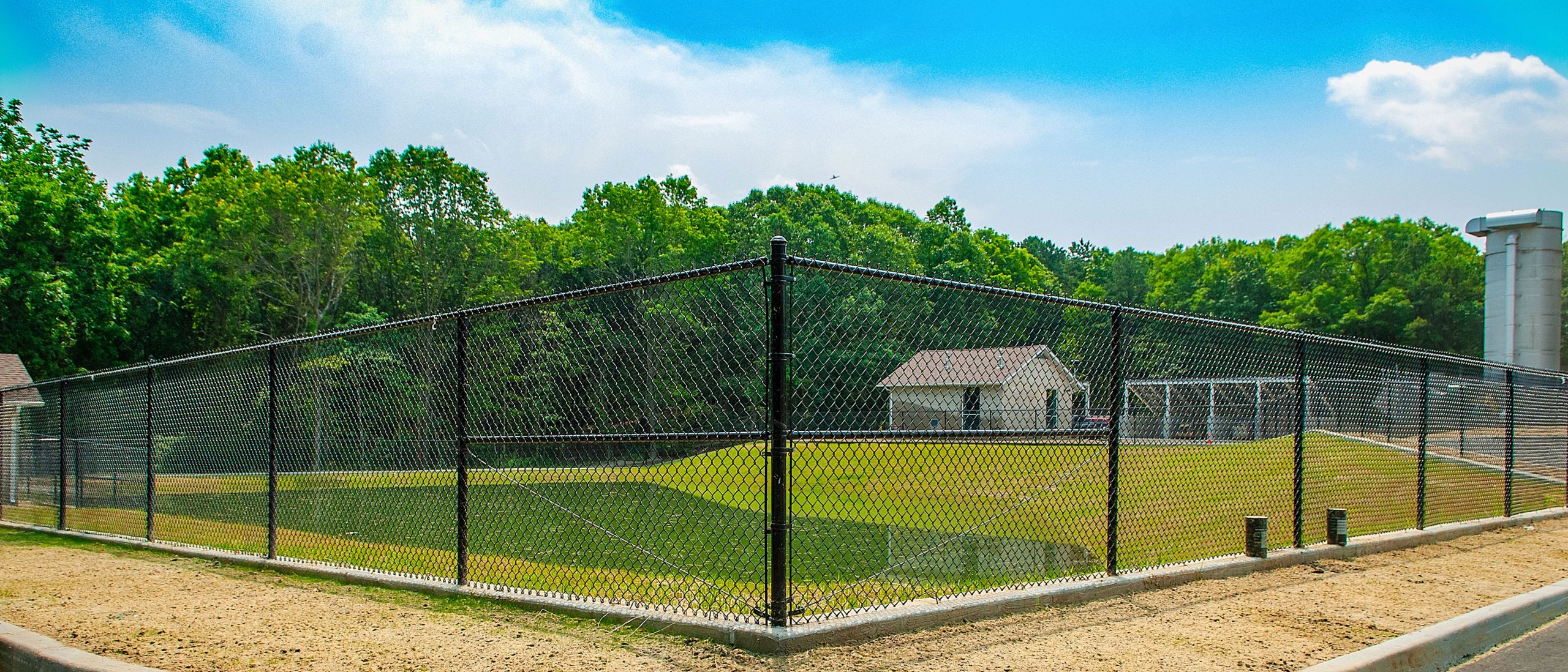 A relevant stock photo of chain link fence manufacturer in a typical setting.