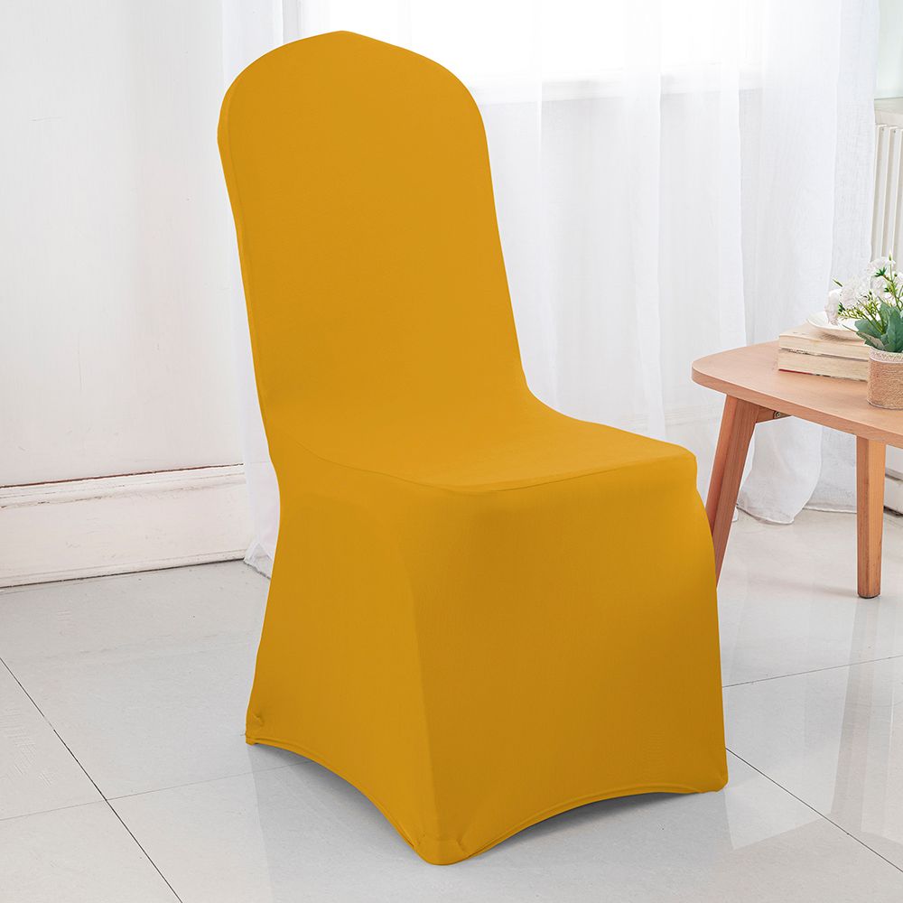 A relevant stock photo of chair cover manufacturer in a typical setting.