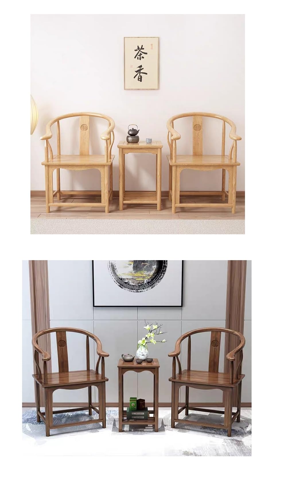 A relevant stock photo of chairs china in a typical setting.