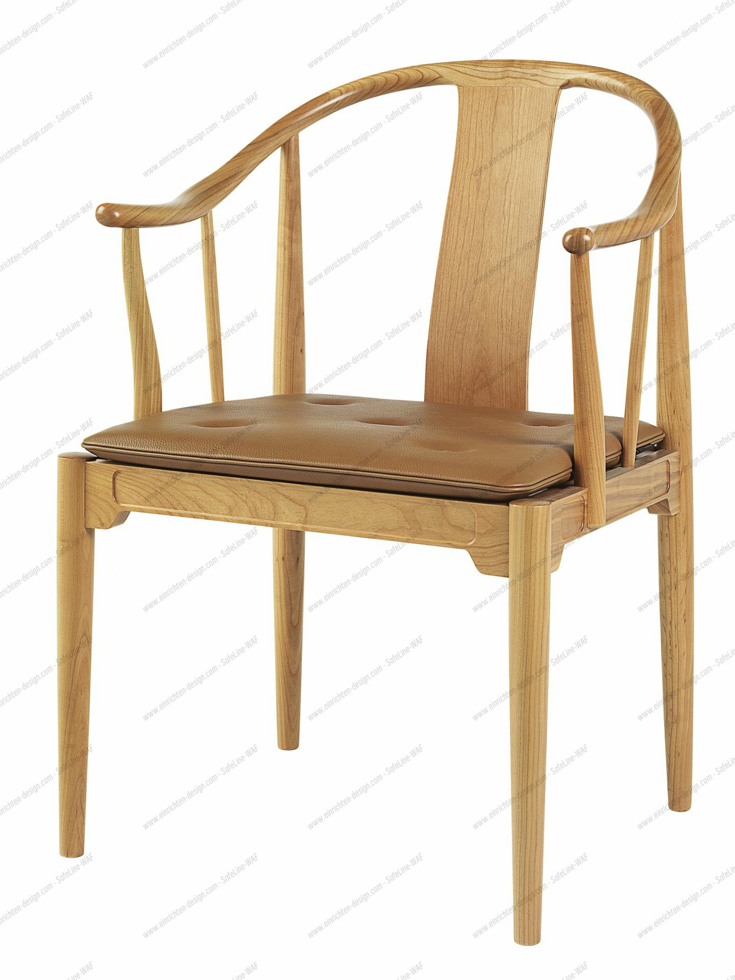 A relevant stock photo of chairs china in a typical setting.
