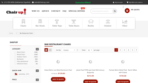 Restaurant Chairs for Sale (Best Pricing Online) - Chair Up - restaurant chairs bulk