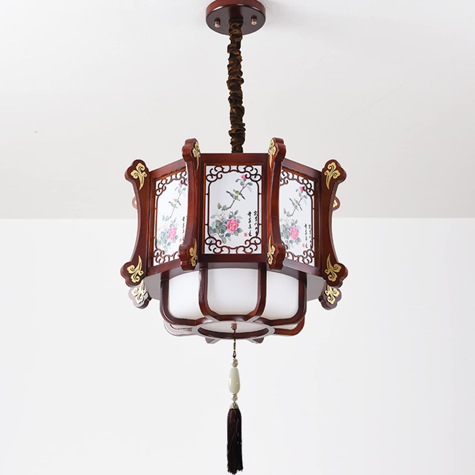 A relevant stock photo of chandeliers china in a typical setting.