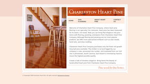 Charleston Heart Pine Flooring - pine flooring company
