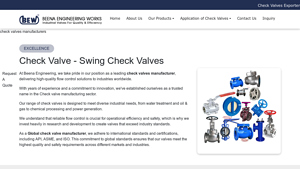 Check Valves Manufacturer,Supplier & Exporter in Ahmedabad - Beena ... - check valve manufacturer